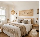 Calm coastal bedroom